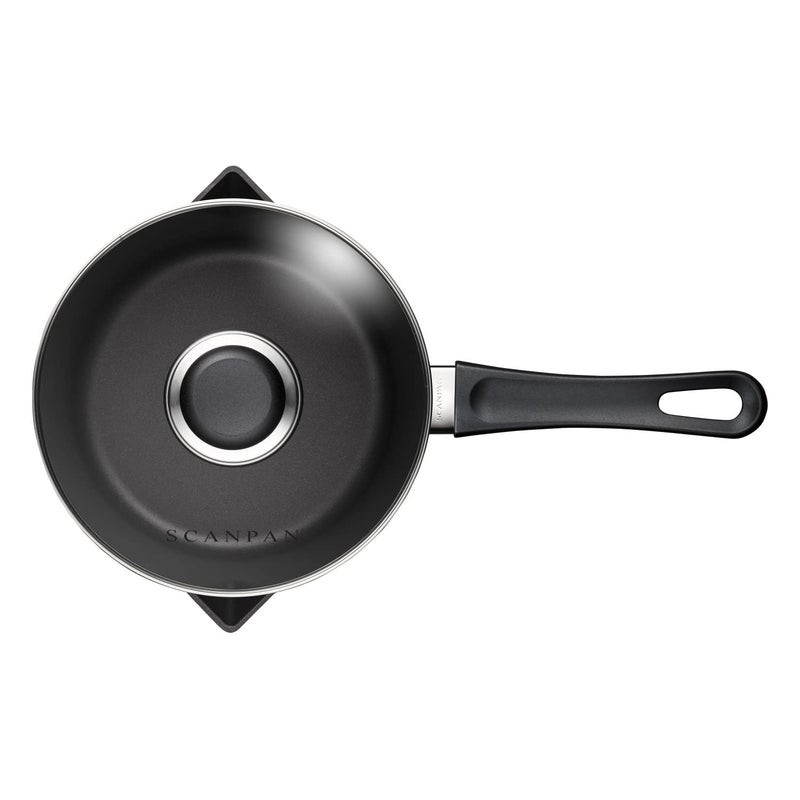 Scanpan Classic Induction 1.8 QT Nonstick Saucepan â€“ Compatible with All Cooktops, Induction Ready, Metal Utensil Safe, Oven Safe to 500Â°F, Dishwasher Safe - Image 4